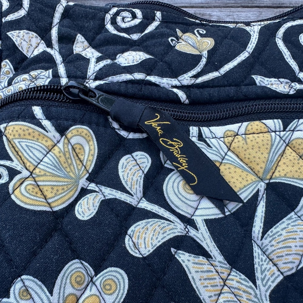 Vera Bradley "Yellow Bird" Morgan Shoulder Bag - Retired Pattern - Picture 2 of 13